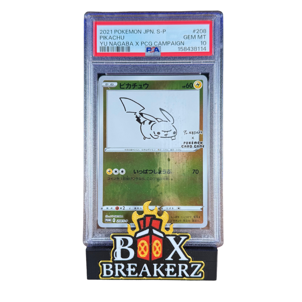 Pikachu Yu Nagaba Promo - PSA 10 JP