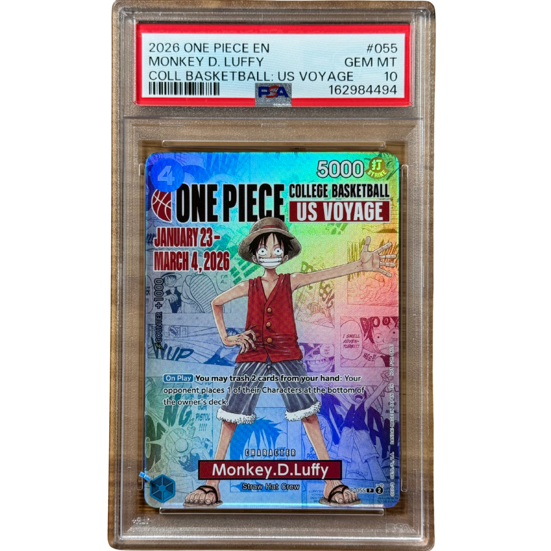 Monkey D. Luffy - Voyage Basketball PSA 10